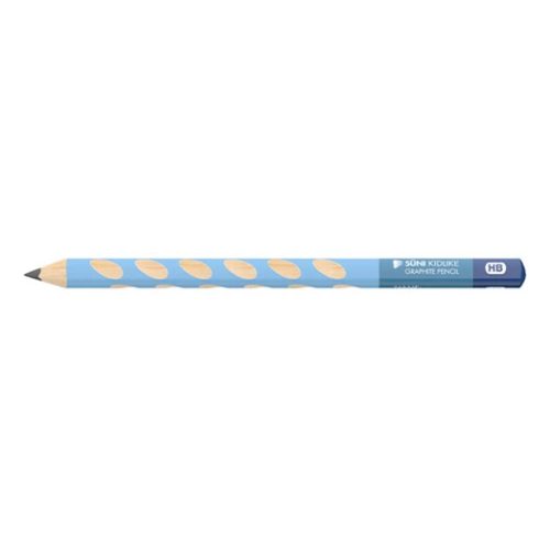 Grafitceruza, ICO Kidlike, pasztell kék test, háromszögletű, vastag, HB