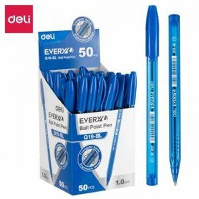 Golyóstoll, DELI Every Q19-BL, 1 mm, kék