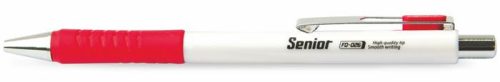 Golyóstoll, FLEXOFFICE Senior, 0,4 mm, piros