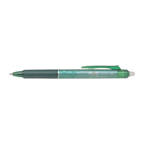 Rollertoll, PILOT Frixion Clicker, 0,5 mm, radírozható, nyomógombos, zöld
