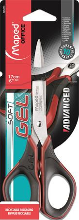 Olló, MAPED Advanced Gel Soft, 17 cm
