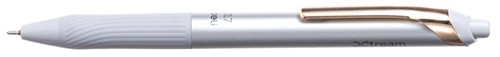 Zselés toll, DELI Xtream Q88-BL, szürke színű test, 0,7 mm, kék