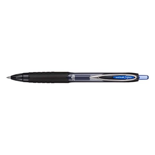 Zseléstoll, UNI UMN-207E Signo, 0,7 mm, nyomógombos, kék